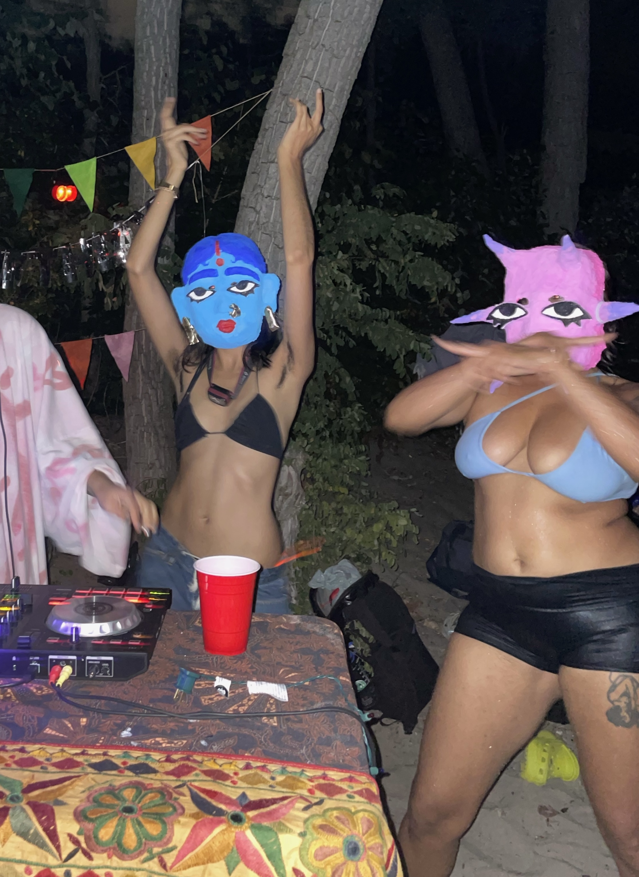 Masks still