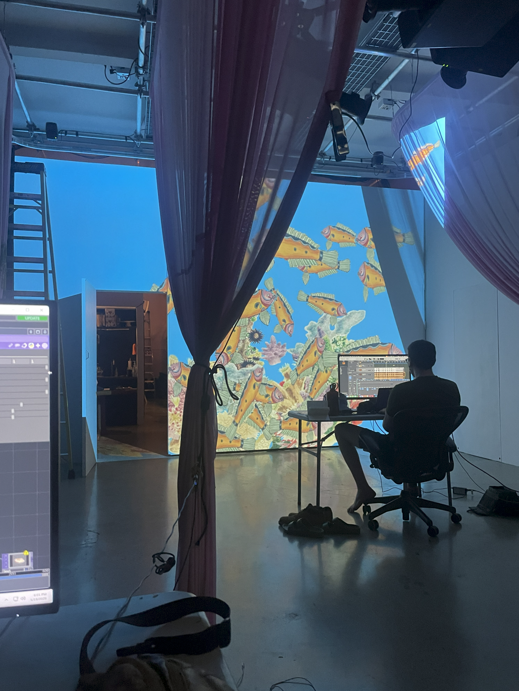 Undersky installation still